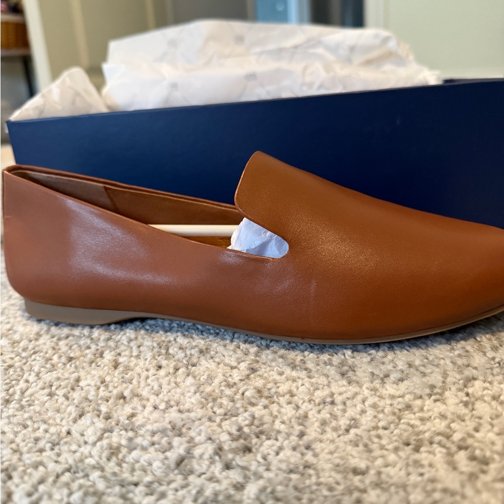 NIB Birdies Cognac Brown Loafers